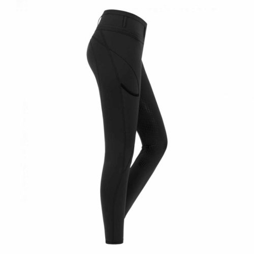 ELT, Hanna magasderekú lovagló leggings, fekete, D42