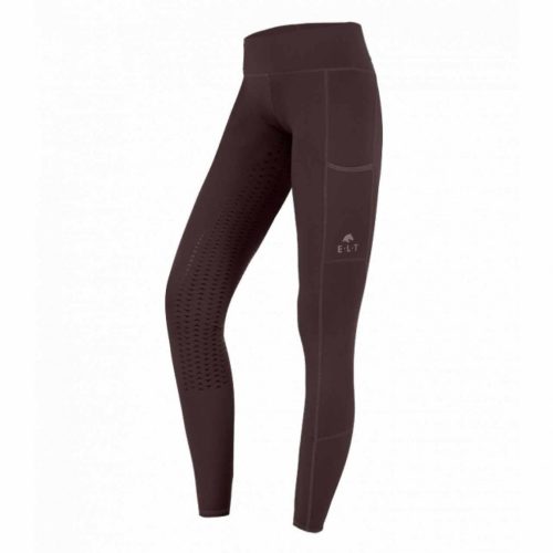 ELT, Ella Thermo lovagló leggings, gesztenyebarna, D36