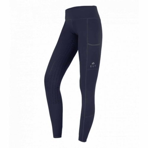 ELT, Ella Thermo lovagló leggings, éjszakai kék, 140