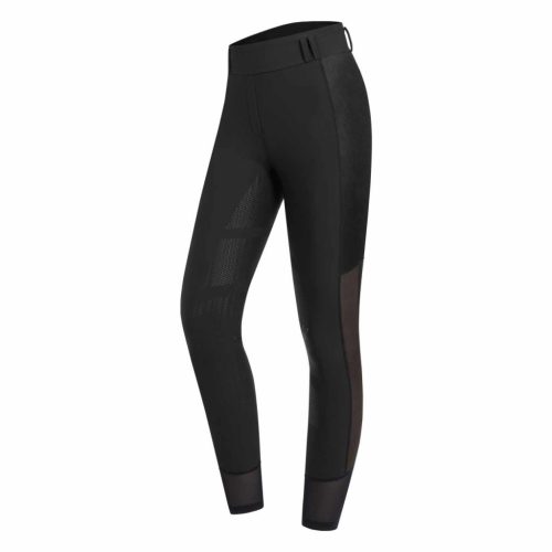 Lovagló leggings Nina, fekete, 40-es méret