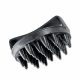 Rubber Groomer Magic Curry Comb, fekete