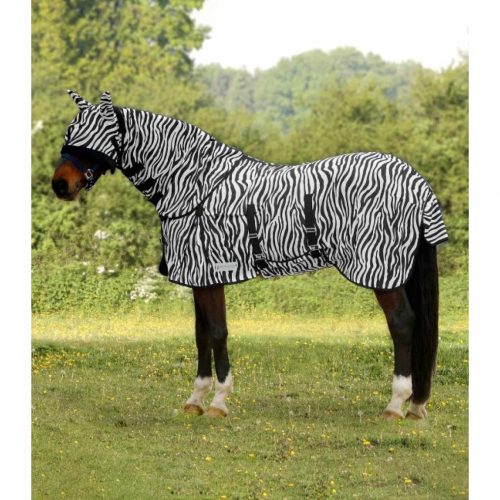 Waldhausen, Zebra légytakaró, fekete/fehér, 95 cm