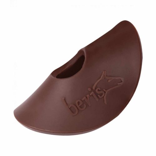 Beris, Gel Bit Guards, brown, pair