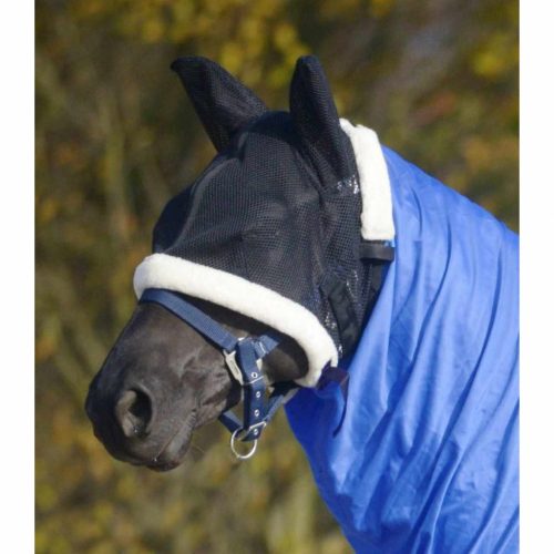 Waldhausen, Fly mask for eczema rug, fekete, PON